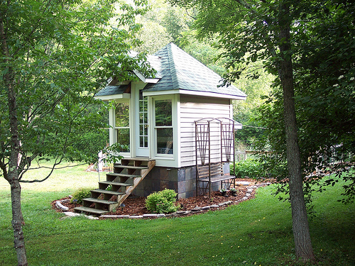 One Man, One Hammer, A 64 Square Foot Solar Home