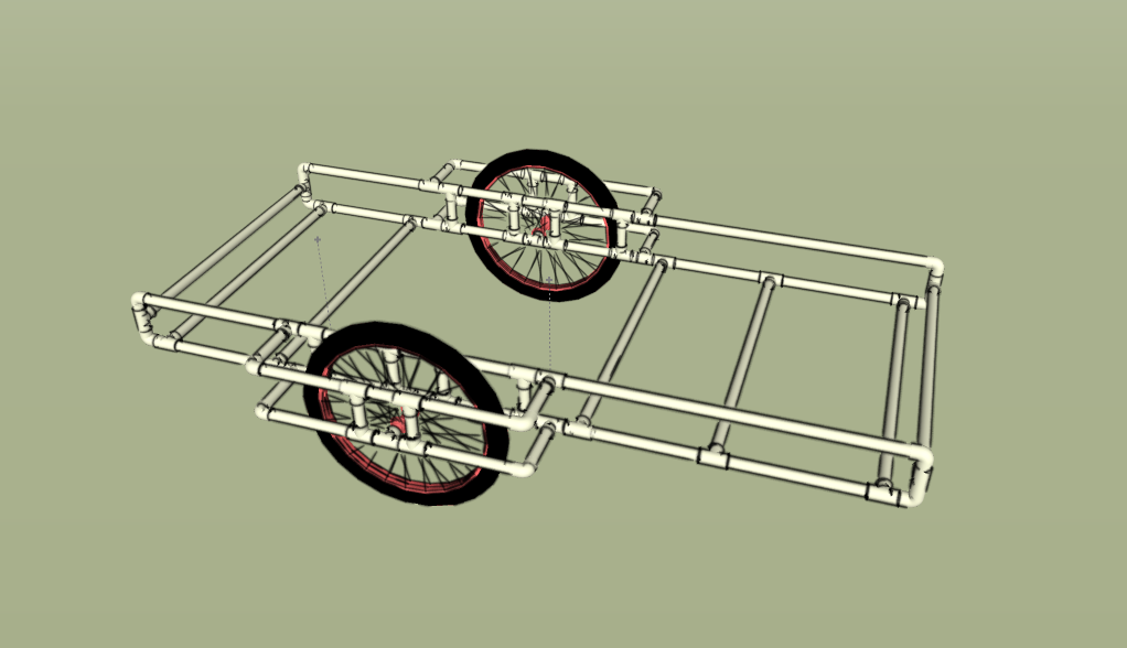 bicycle trailer kit