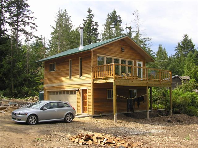 Small House on Gabriola Island, British Columbia