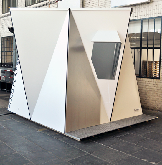 Fold Flat Shelter by Adrian Lippmann