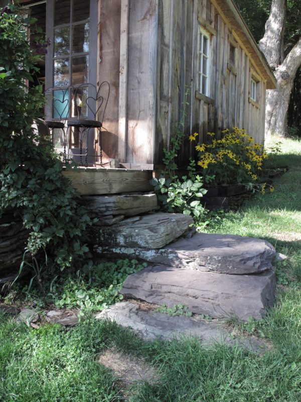 Kim and Jonny's Cabin in the Catskills - Stone Steps