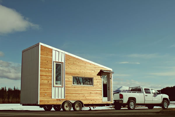 Leaf House – a Tiny House in the Yukon