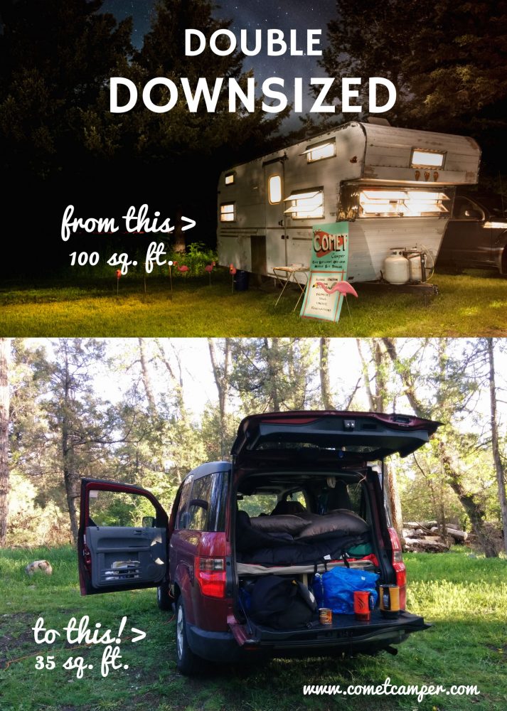 Extreme Downsizing: Four months, Two people, and 35 square feet ...