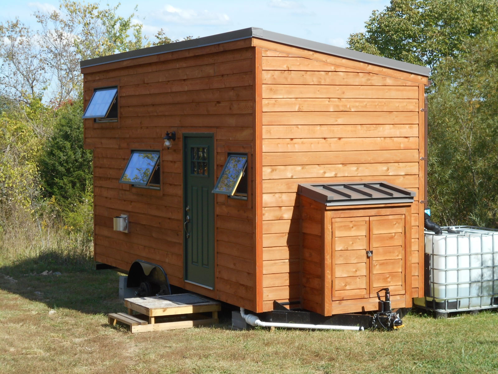 Mike Lives Virtually Free in His Tiny House