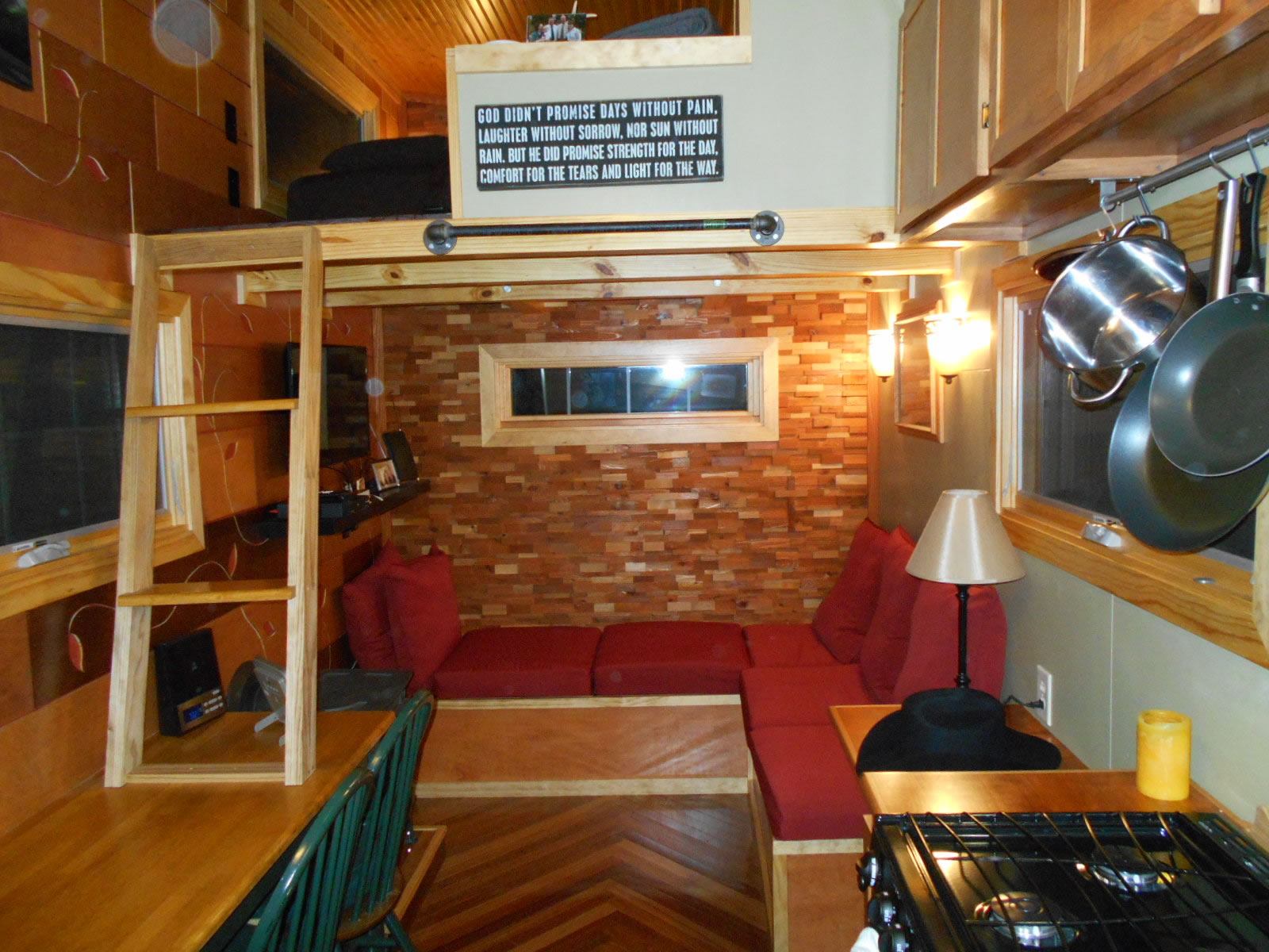 Mike's Tiny House - Interior