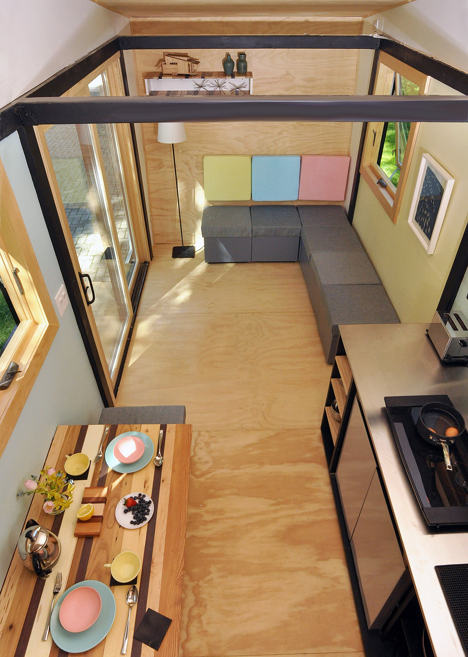 Toybox Tiny Home Interior