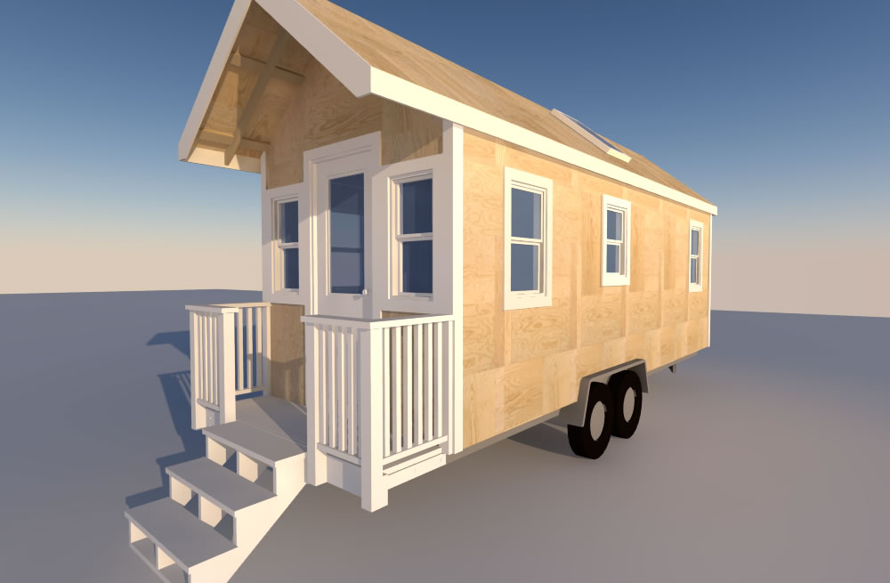 Tiny House Plan Mashup – Little River and Calpella