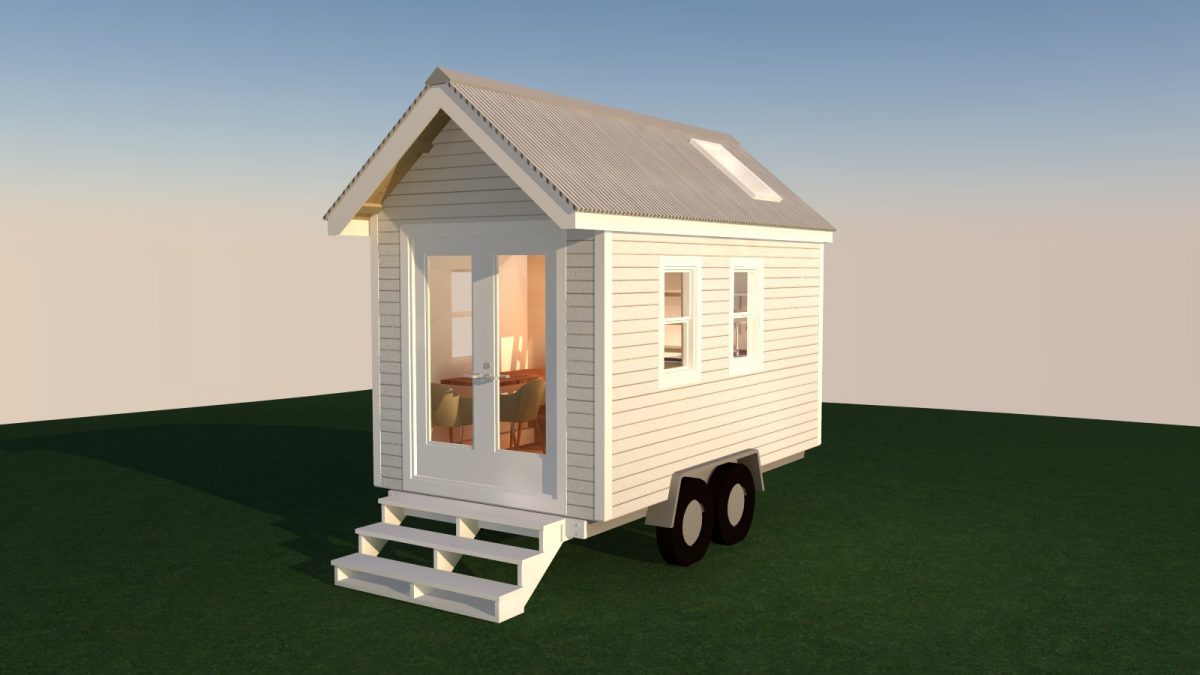 $3750 Tiny Earth Bag Home – Total Cost for Completed Exterior – Tiny ...