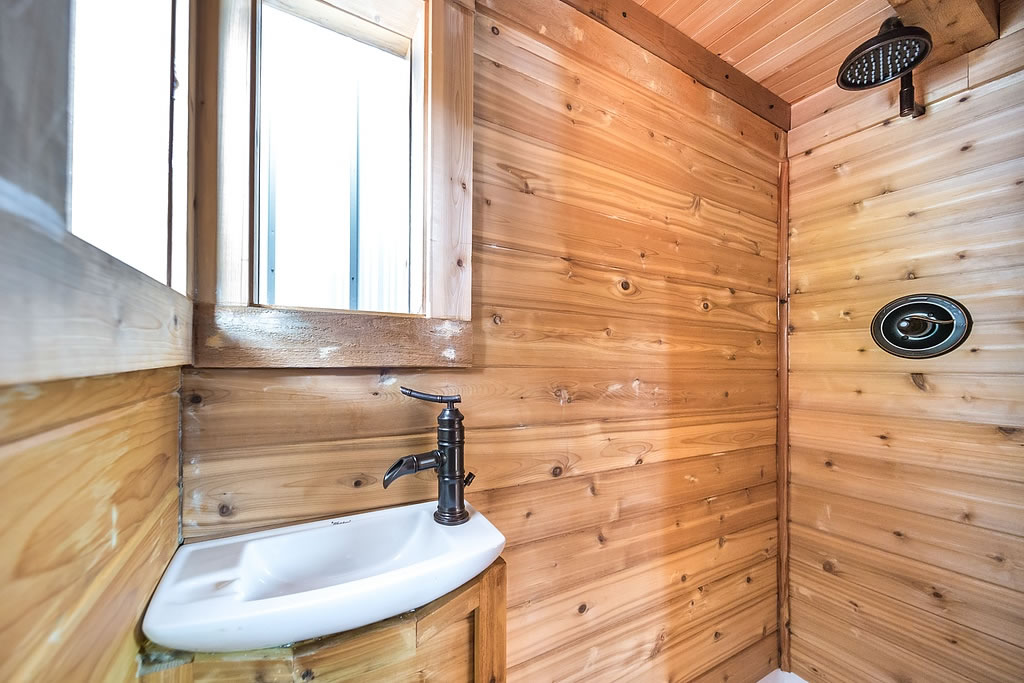 25K Cedar Tiny Home Bathroom