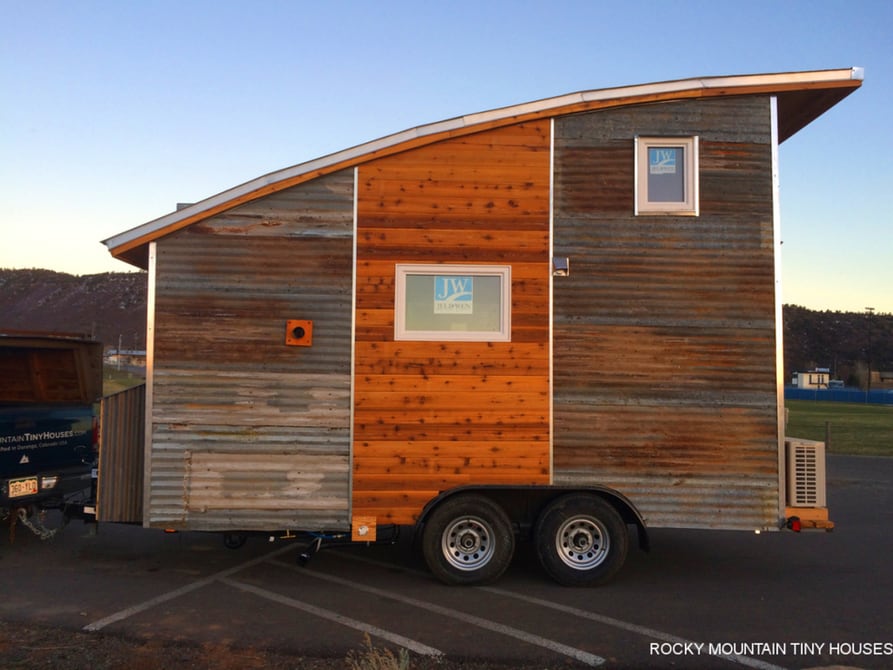 Rocky Mountain Tiny House - Curved Roof