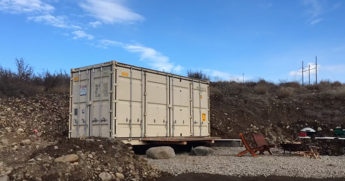 Tiny Container Home in Northern Washington TinyHouseDesign
