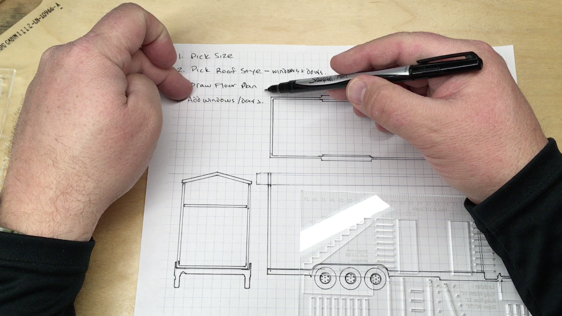 How To Design a Tiny House with Pen & Paper