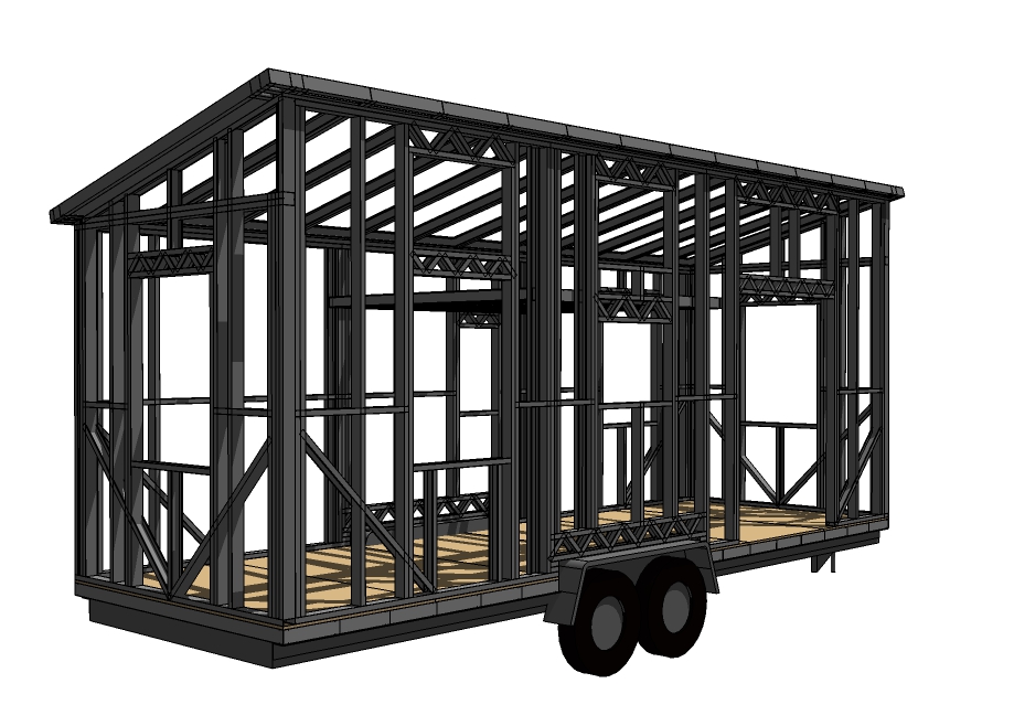 Steel Framed Tiny House Kits now Available