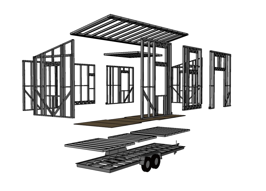 Tiny House Steel Frame Plans