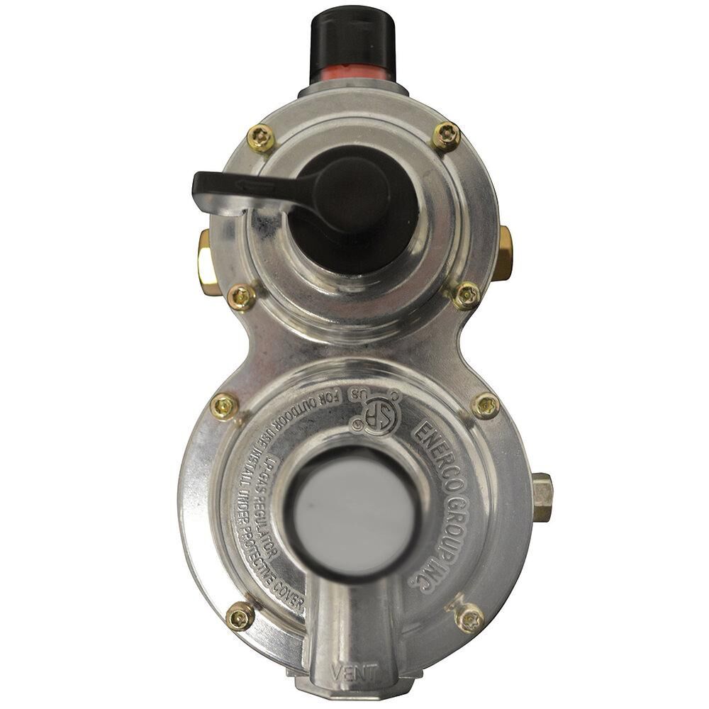 Enerco Propane Auto-Changeover High Capacity Two Stage Regulator