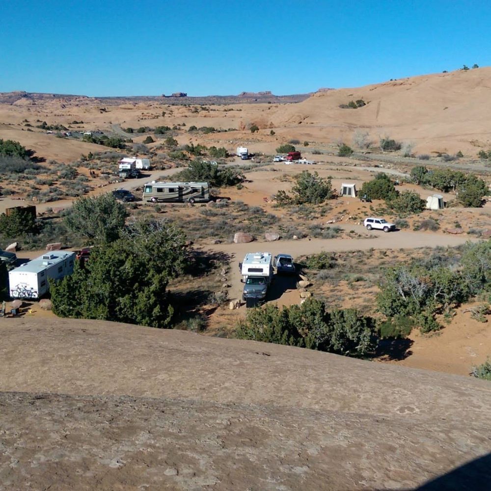 Sand Flats Recreation Area Campground