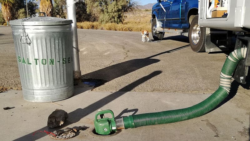 travel trailer dump station near me