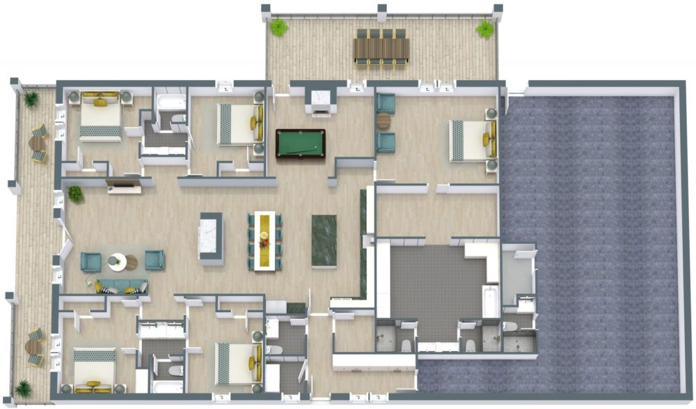 Simple Barndominium Floor Plans
