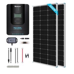 Renology 200-Watt 12 Volt Solar Premium Kit