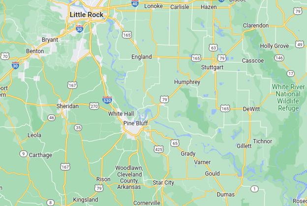 RV Parks in the Pine Bluff